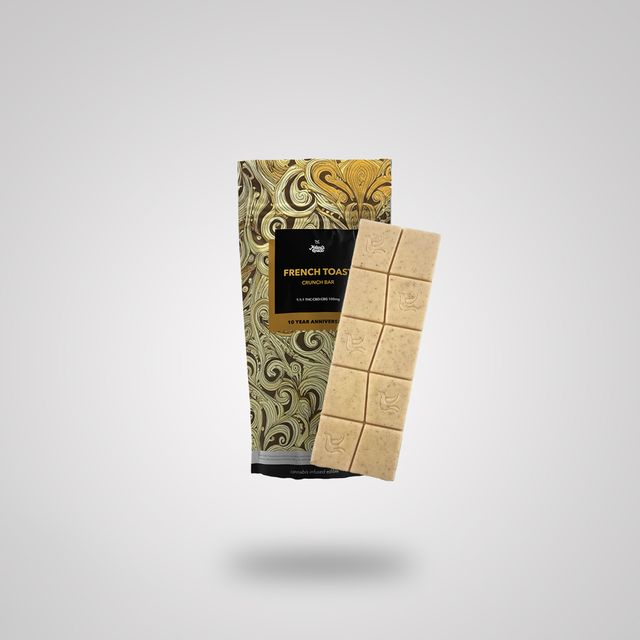 French Toast White Chocolate Crunch Bar 1:1:1 THC: Nature's Grace
