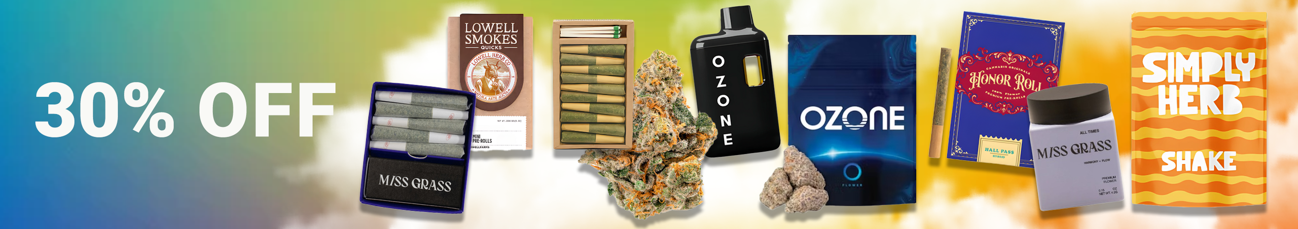 Cannabis Promo, Cannabis Sales, Cannabis Discounts, Cannabis on Sale, Ascend Weekly 30%
