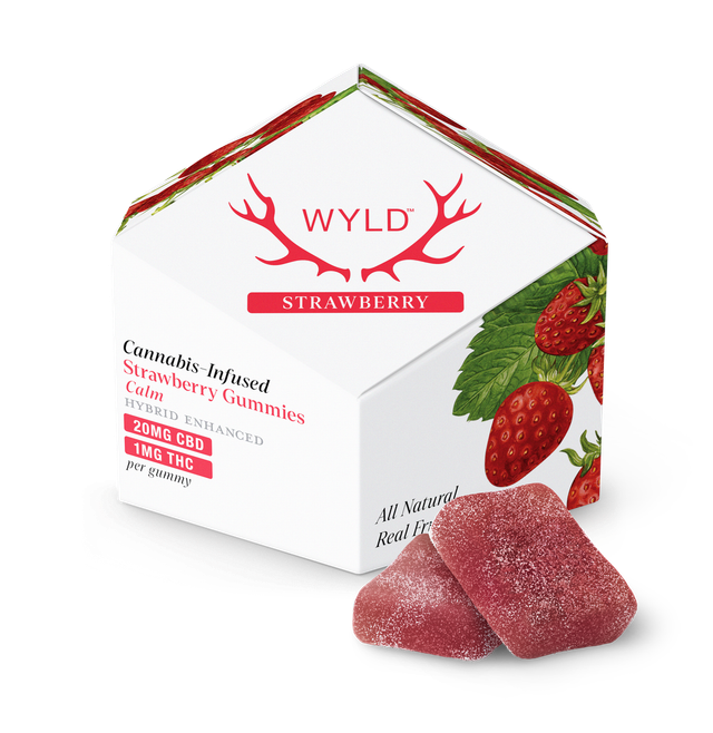 Strawberry (20:1 CBD:THC) 10mg Wyld