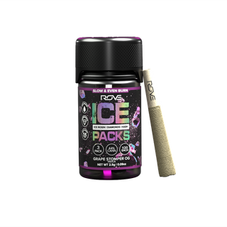 Cannabis Promo, Cannabis Sales, Cannabis Discounts, Cannabis on Sale, 2 for $50 Rove Ice Packs Infused Preroll Packs 2