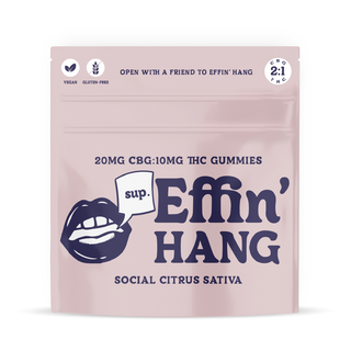 Hang Social Citrus 2:1 CBG:THC Effin'