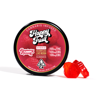Raspberry Remedy THC/CBG/CBC Happy Fruit