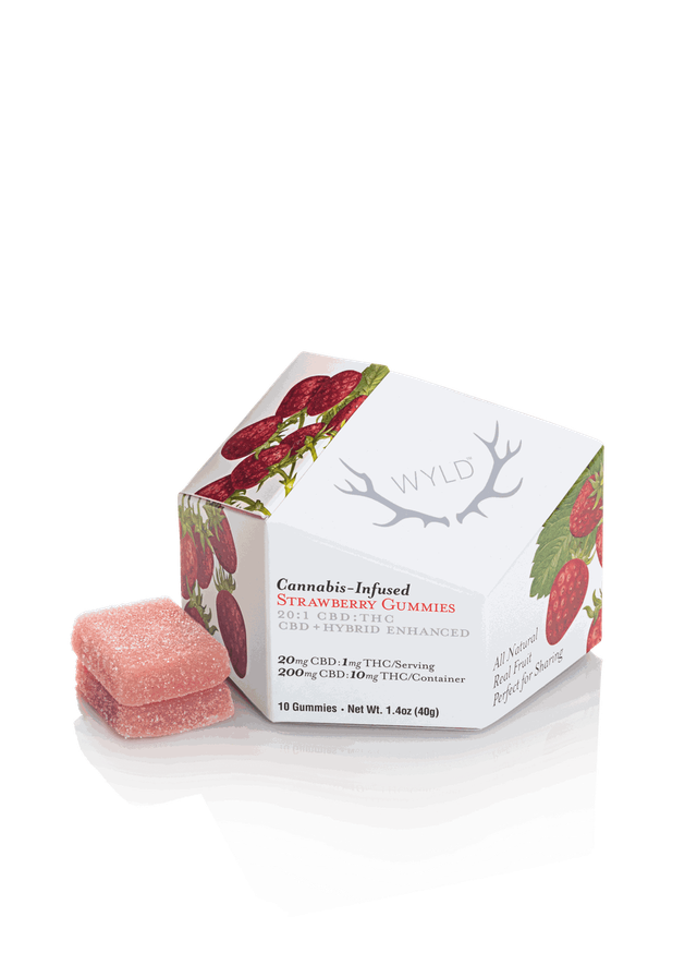 Strawberry 20:1 CBD/THC Wyld