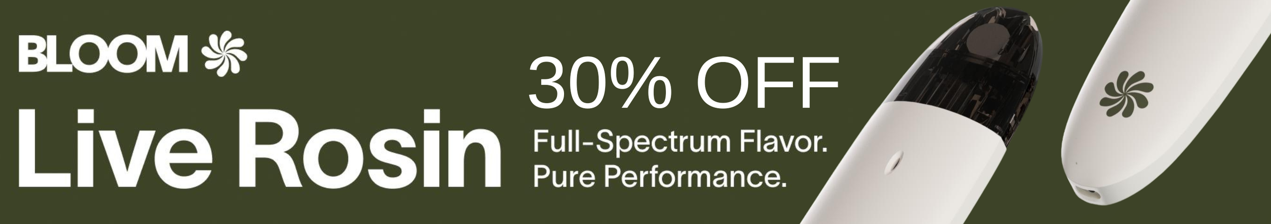 Cannabis Promo, Cannabis Sales, Cannabis Discounts, Cannabis on Sale, 30% Off Bloom/Blaze/Kaviar