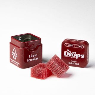 Cranberry 1:1 CBD:THC Drops