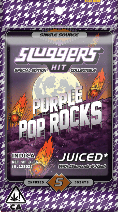 Purple Pop Rocks Sluggers