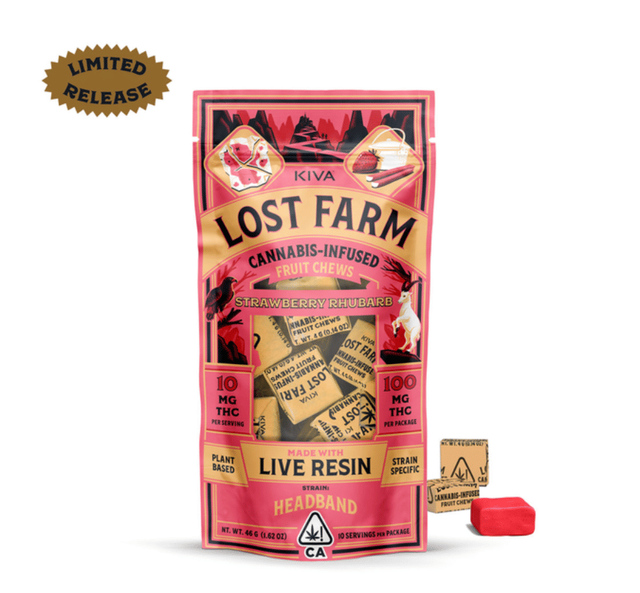 Strawberry Rhubarb Headband Lost Farms