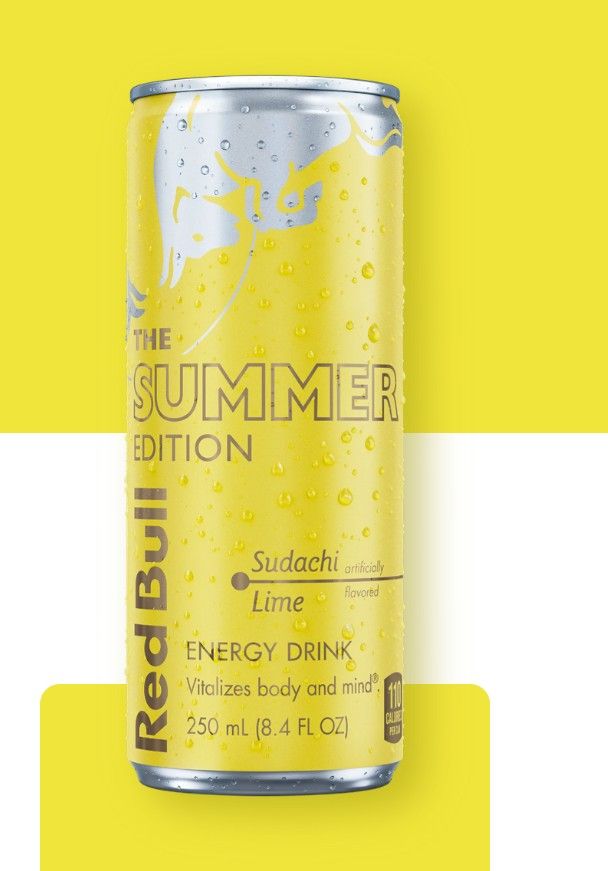 Summer Lime Red Bull