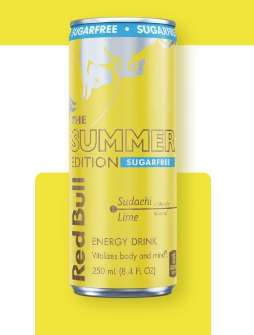 Summer Lime Sugar Free Red Bull