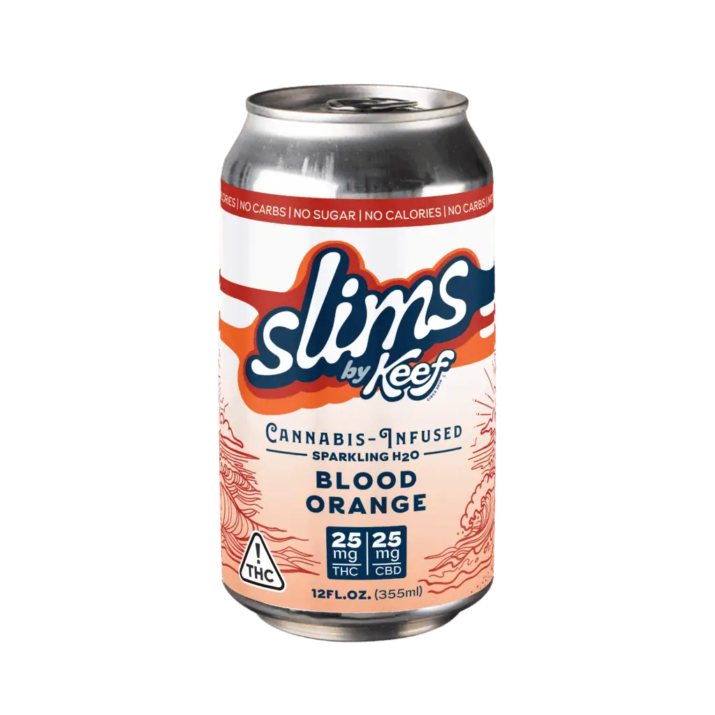 Slims Blood Orange Sparkling H2O 25mg Keef