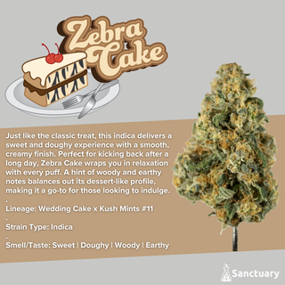 Zebra Cake Sanctuary