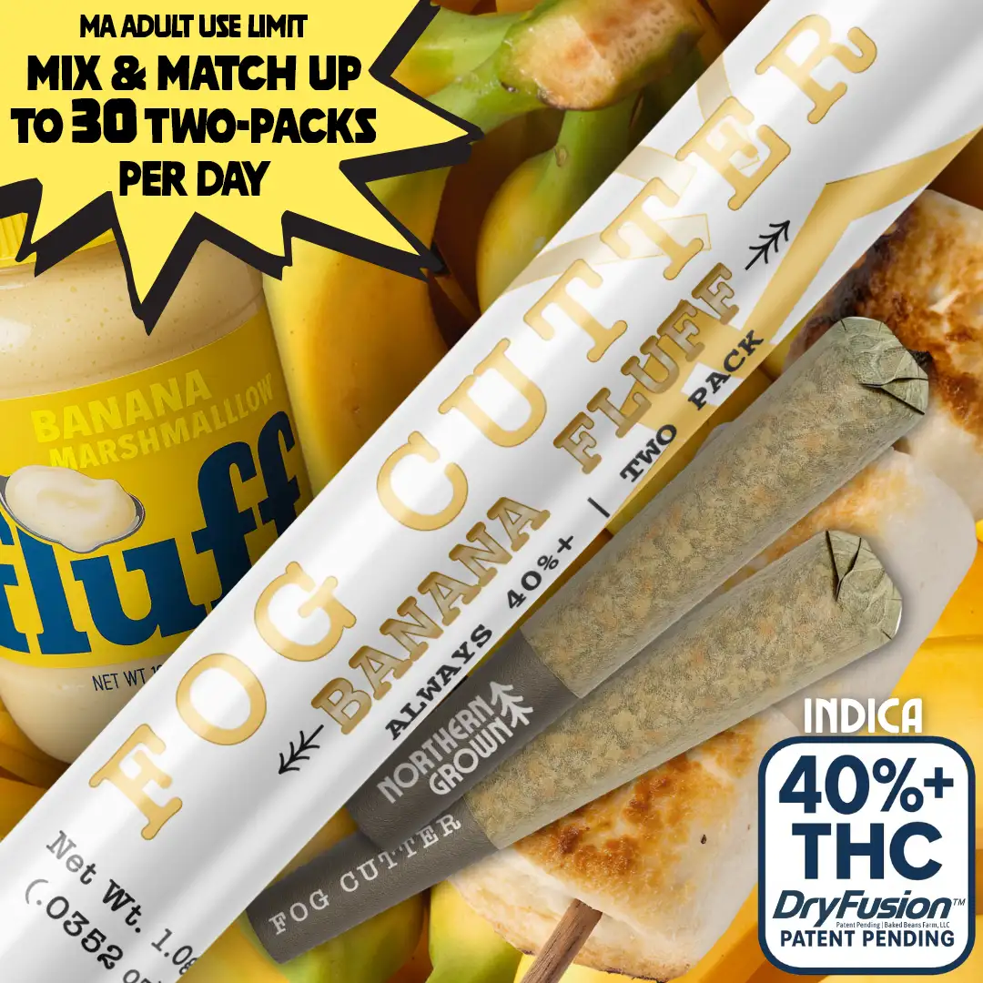 Banana Fluff Fog Cutter 0.5G 2 Pack Infused Northern Grown Banana Fluff Fog Cutter 0.5G 2 Pack Infused Northern Grown