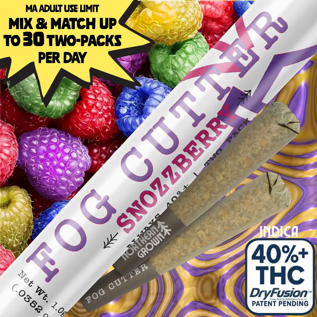 Snozzberry Fog Cutter 0.5G 2 Pack Infused Pre-Roll Northern Grown