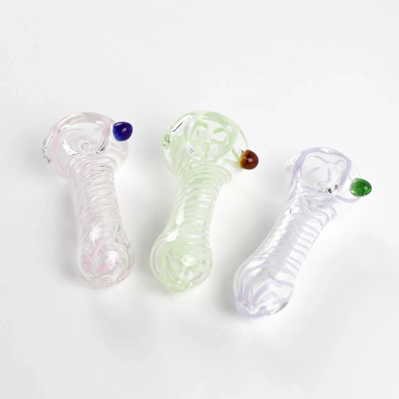 LuvBuds 3" Slime Pipes Glass Each
