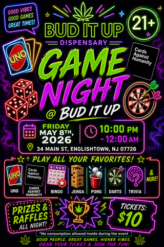 Game Night Bud It Up