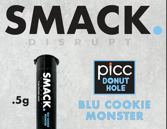 Smack Blu Cookie Monster PICC