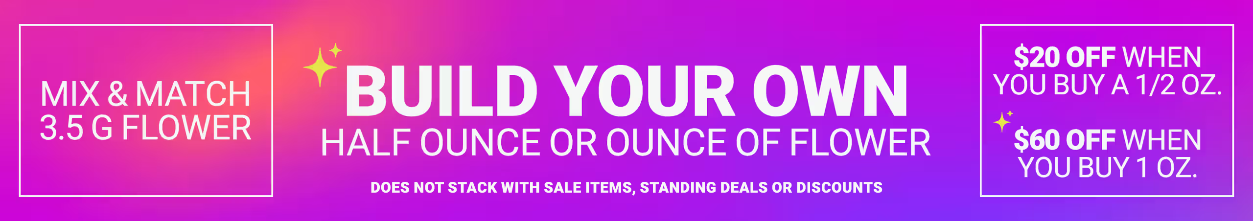 Cannabis Promo, Cannabis Sales, Cannabis Discounts, Cannabis on Sale, Bulk Flower Discounts