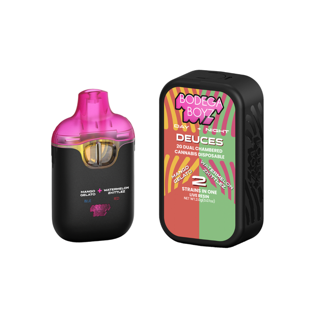 Mango Gelato x Watermelon Zkittlez 2g Live Resin Dual Chamber AIO Bodega Boyz
