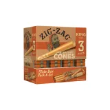 King Size Unbleached Cones