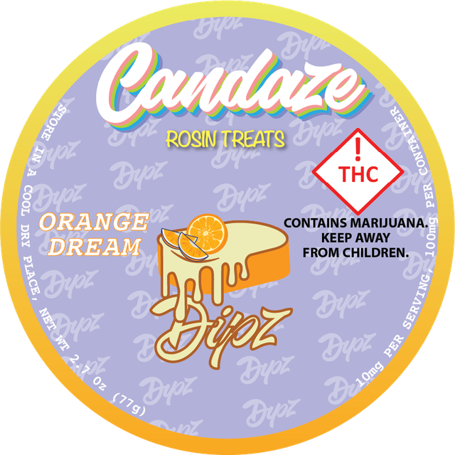 Orange Dream Dipz Candaze