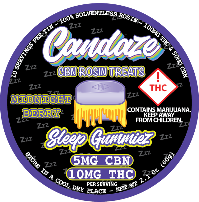 CBN Sleep Gummiez Candaze