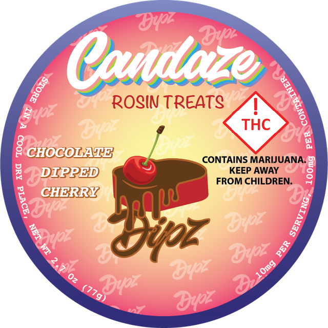 Chocolate Cherry Dipz Candaze