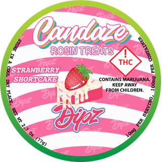 Strawberry  Shortcake Dipz Candaze