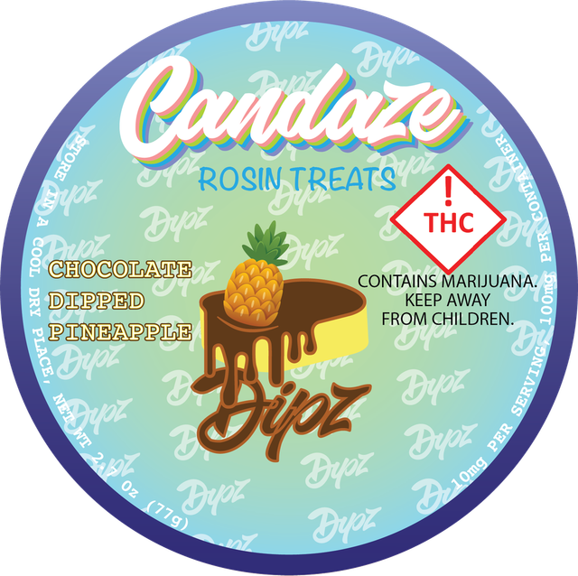 Chocolate Pineapple Dipz Candaze