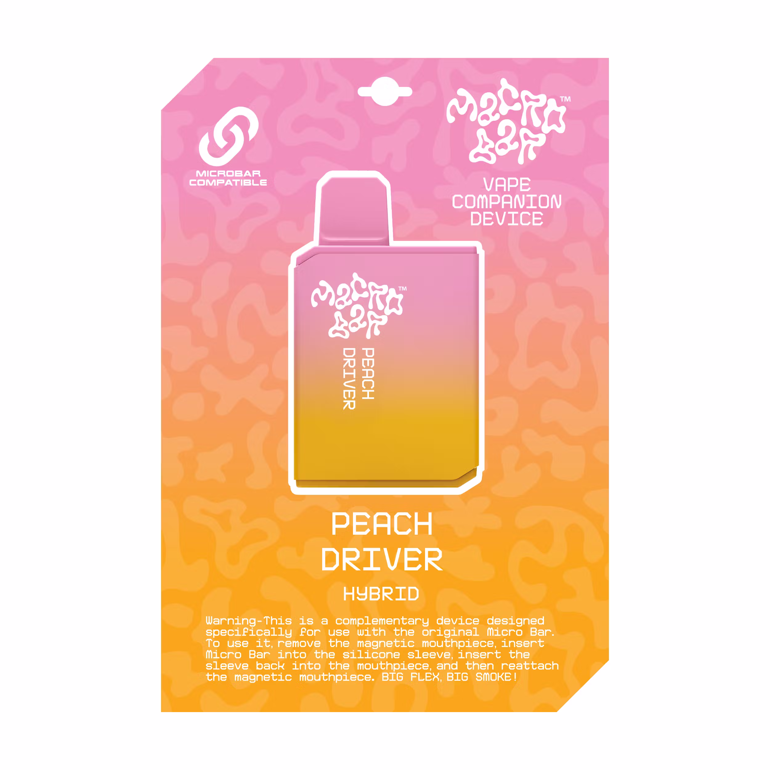 Peach Driver Fruit Macro Bar Microbar