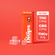 Strawberry Pure Energy THC:CBG:THCv Drops