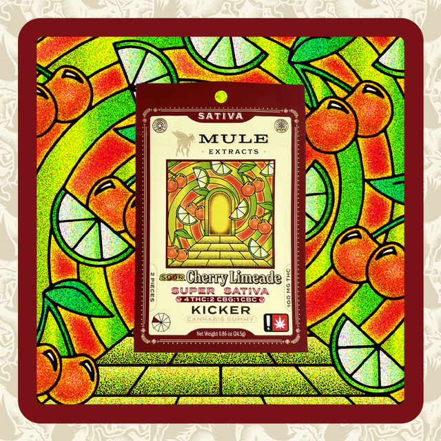 Mule Kicker | Super 4:2:1 Sour Cherry Limeade Mule Extracts