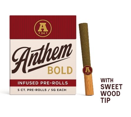 Black Cherry Maduro Wood Tip Anthem BOLD