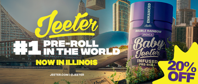 Cannabis Promo, Cannabis Sales, Cannabis Discounts, Cannabis on Sale, 20% Off Jeeter