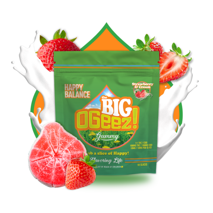 Big Happy Balance 1:1 THC/CBD OGeez