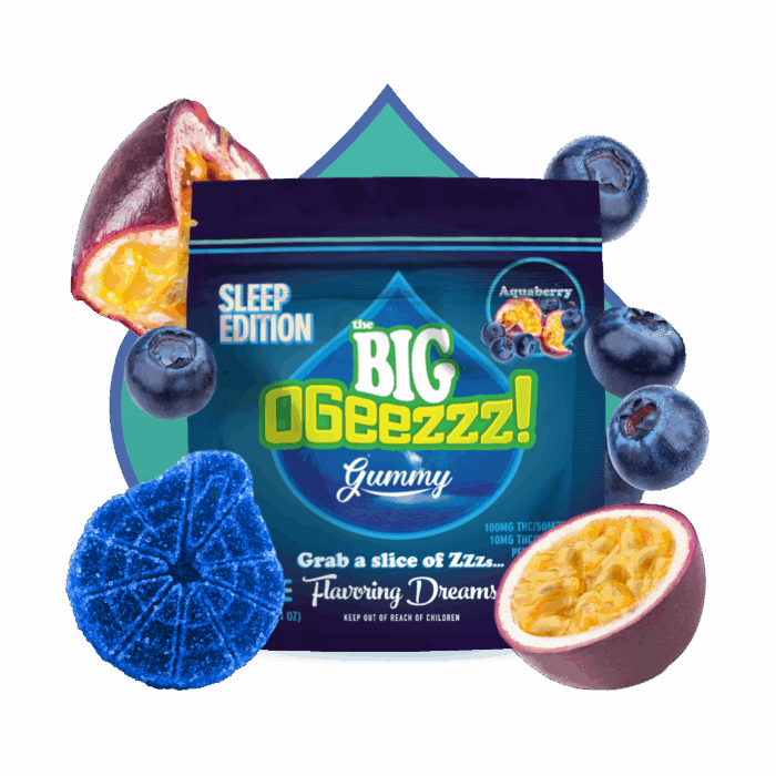 Big Sleep Edition Aquaberry 100mg (2:1 THC/CBN) OGeez