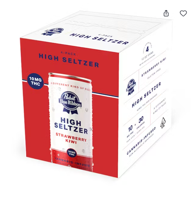 Strawberry Kiwi Pabst Blue Ribbon