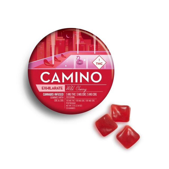 Camino - Gummy - Wild Cherry 1:1:1 Kiva