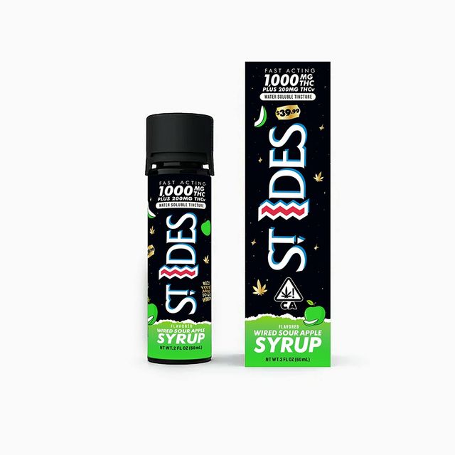 Syrup - Wired Sour Apple - 1000Mg - H St Ides