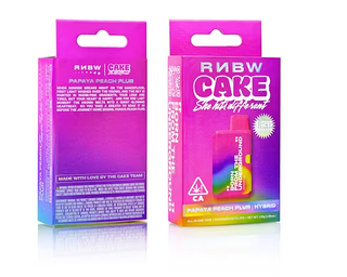 Papaya Peach Plur Cake She Hits Different
