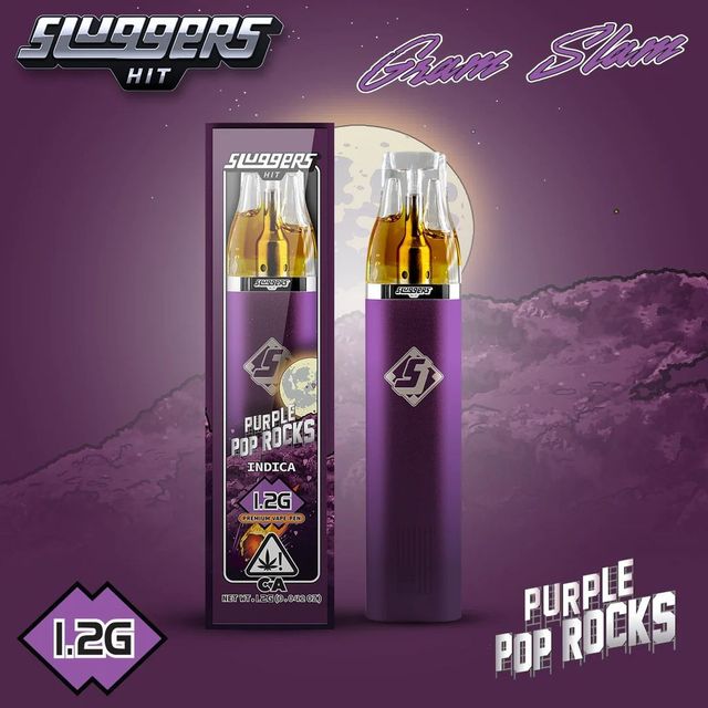Distillate - Aio - Purple Pop Rocks Sluggers
