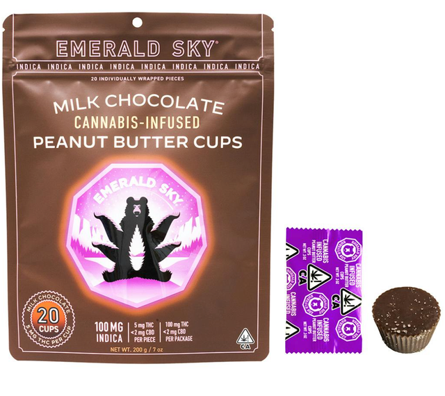 Peanut Butter Cups Emerald Sky