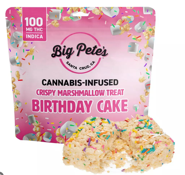 Rice Krispy - Birthday Cake - 10Pc - I Big Pete'S
