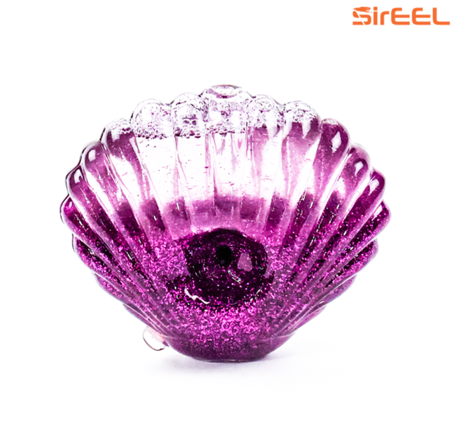 3" Seashell Smoker Hand | Assorted Colors Sireel