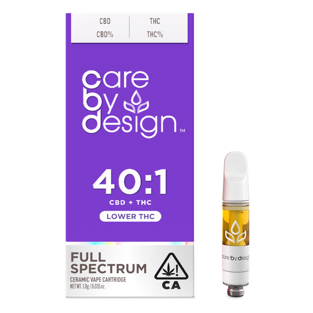 40:1 CBD Cart Care By Design
