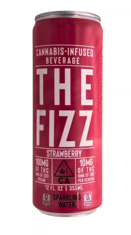 Fizz Sparkling Water Strawberry The Fizz