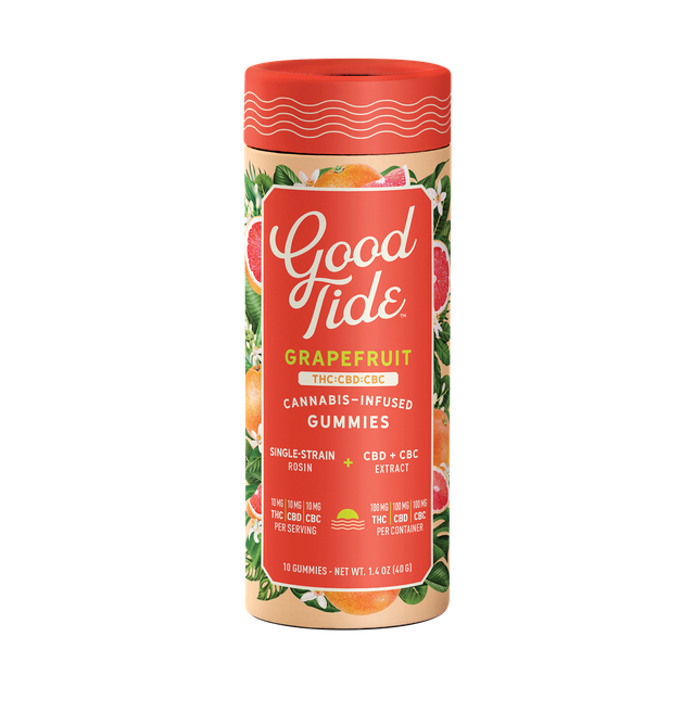 Grapefruit THC:CBD:CBC Good Tide