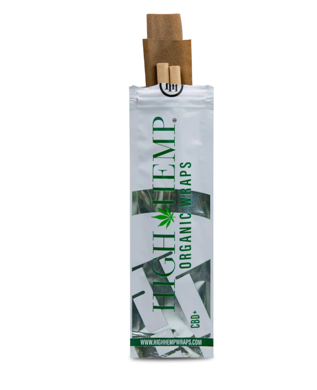 Organic Wraps, 2 Wraps Per Pouch High Hemp