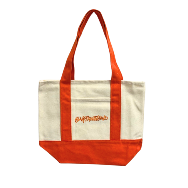 Mini Tote - Orange Oakfruitland