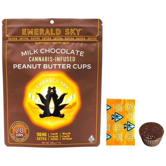 Peanut Butter Cups 5Mg Sativa Emerald Sky