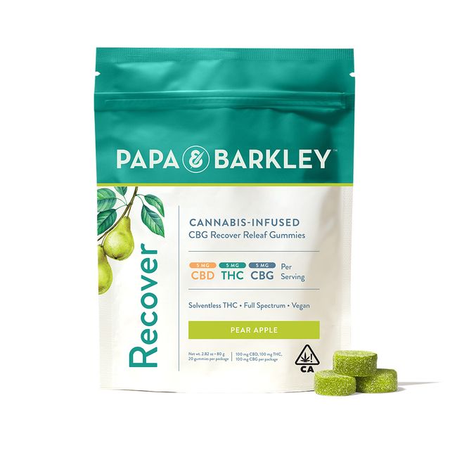 Pear Apple 1:1:1 CBG:CBD:THC Papa & Barkley